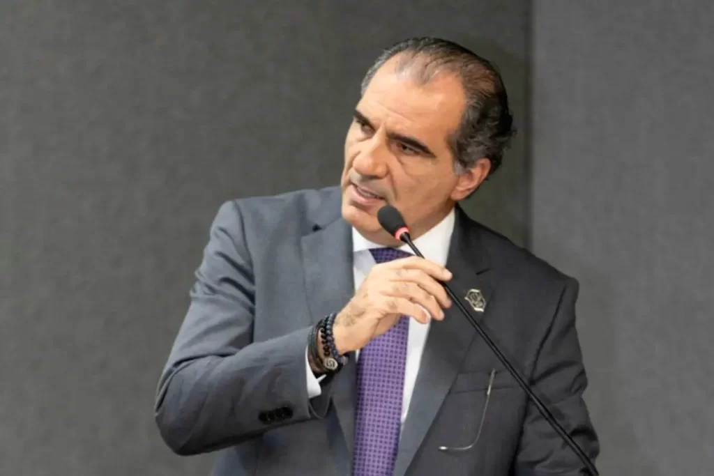 Justiça Destitui Ednaldo Rodrigues da CBF Entenda a Crise 4 Foto de José Perdiz, presidente interino da CBF, nomeado pela Justiça.