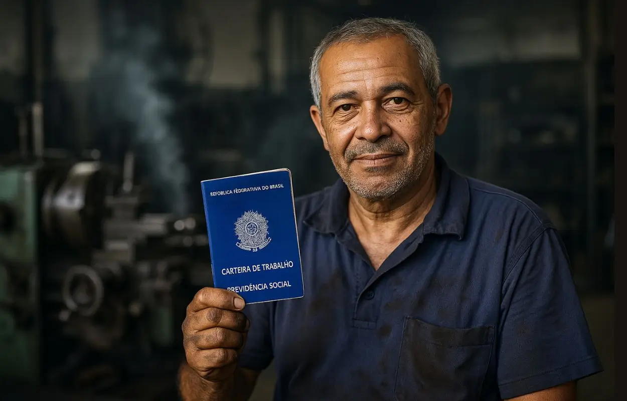 Trabalhador mecânico conquista aposentadoria por tempo de contribuição após Justiça reconhecer tempo especial e converter período insalubre ignorado pelo INSS.