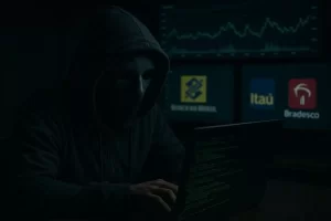 cliente atento verifica autenticidade de aplicativo bancário no celular