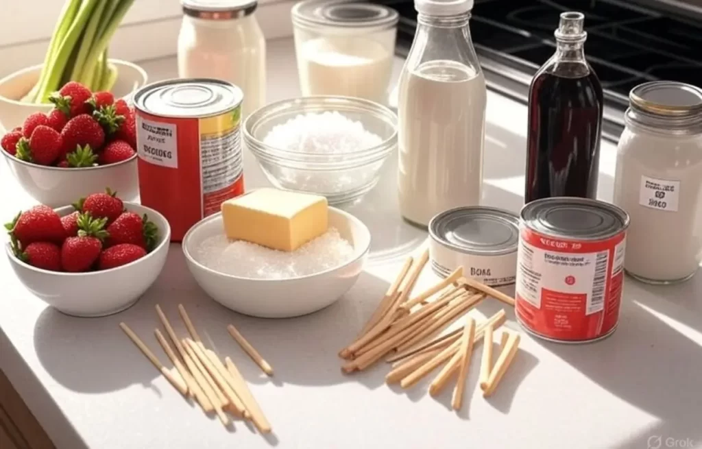 Ingredientes básicos para fazer morango do amor em casa por apenas R$ 15