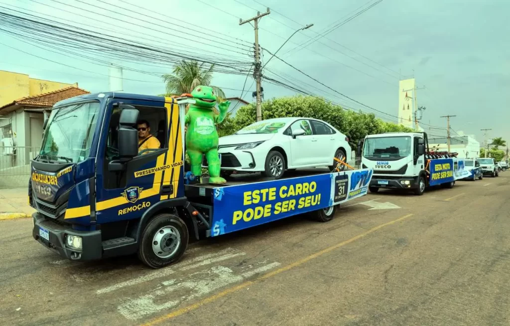Corolla R$ 180 mil prêmio principal Campanha IPTU Premiado 2025 Exposul