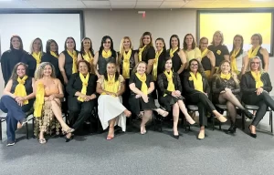 Grupo mulheres BPW Rondonópolis 1ª feijoada beneficente empoderamento feminino Mara Oliveira presidente