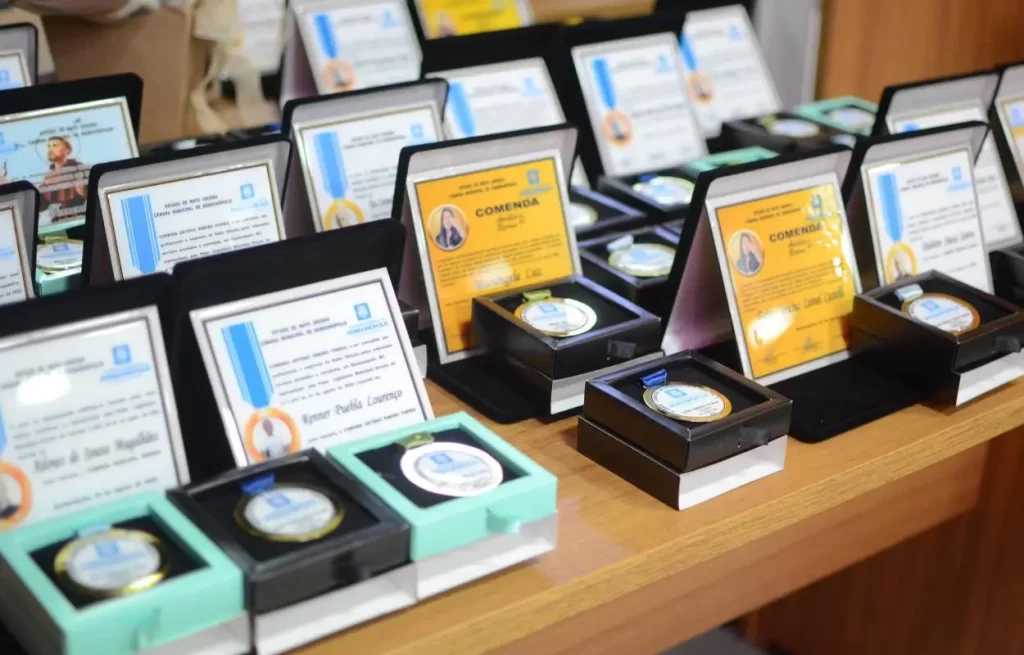 premiacao feita na camara de vereadores de rondonopolis Atitude MT