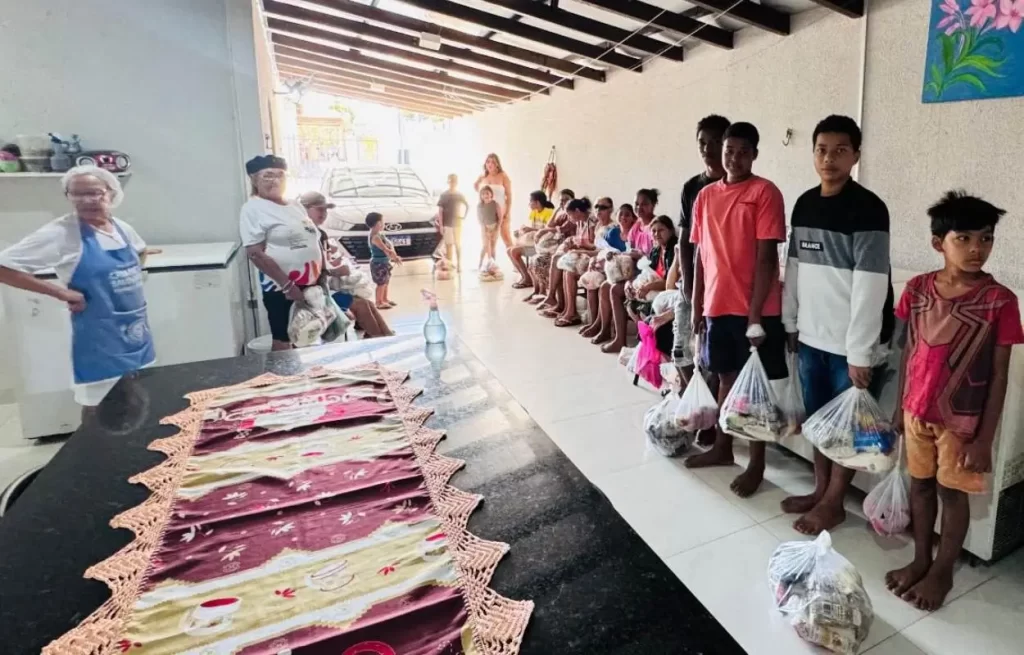 Sindicato dos Produtores Rurais de Rondonopolis realiza a entrega de alimentos 2 Atitude MT