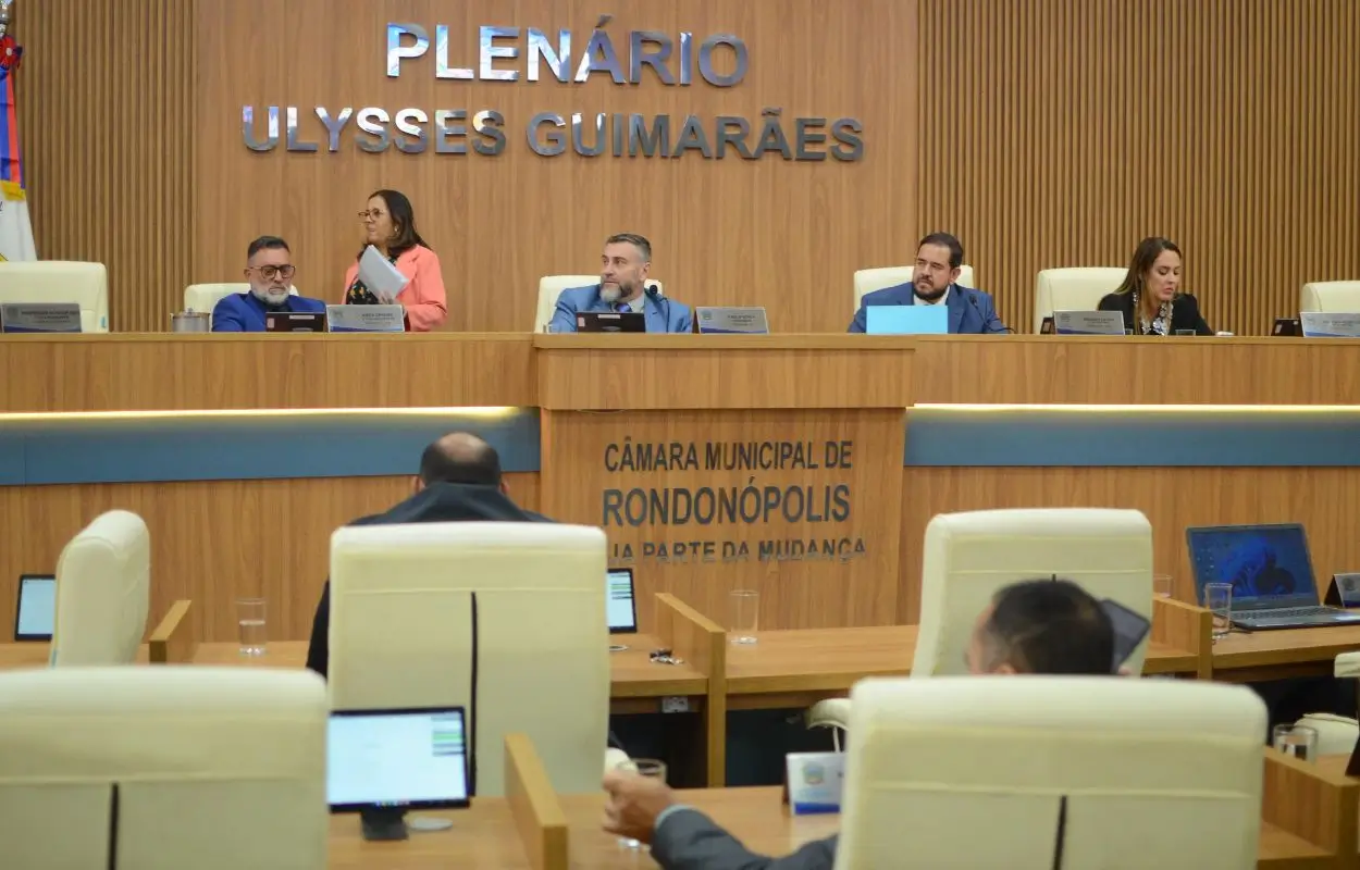 camara dos vereadores de rondonopolis Atitude MT