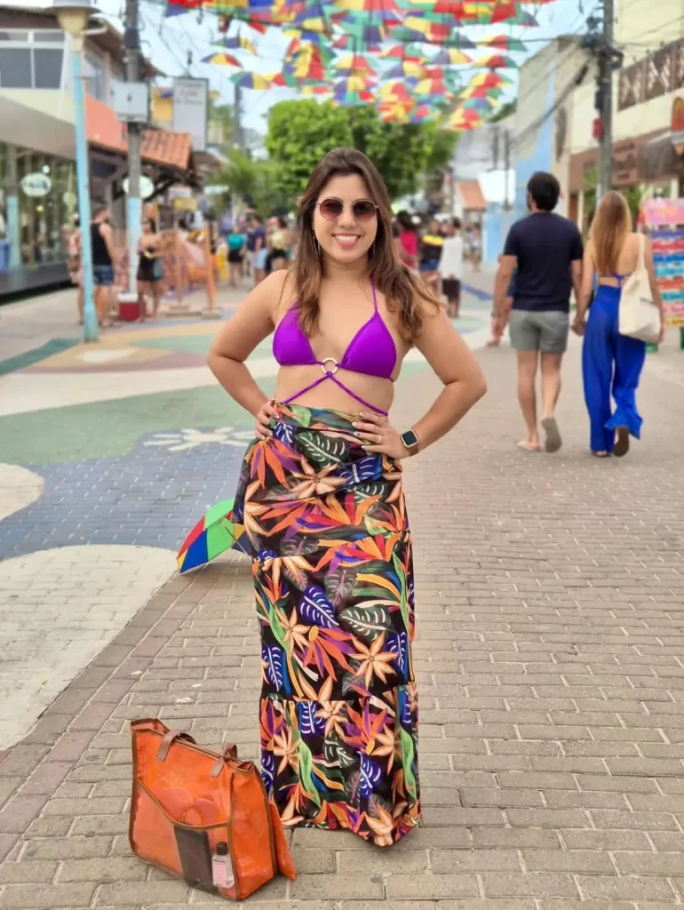 A mesma estampa em varias versoes pra voce escolher a sua preferida saia com varias amarracoes 1 Atitude MT