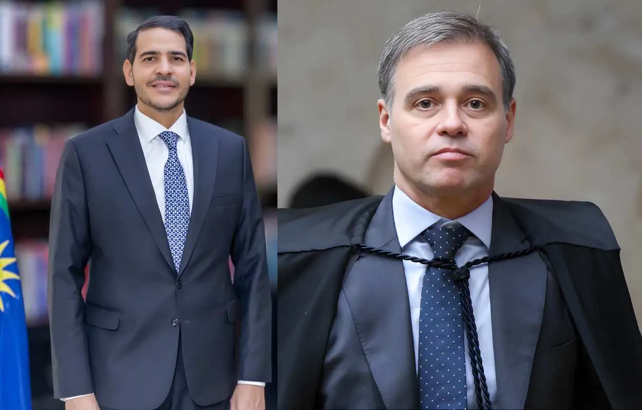 Jorge Messias posando para foto oficial durante debates sobre indicação ao STF