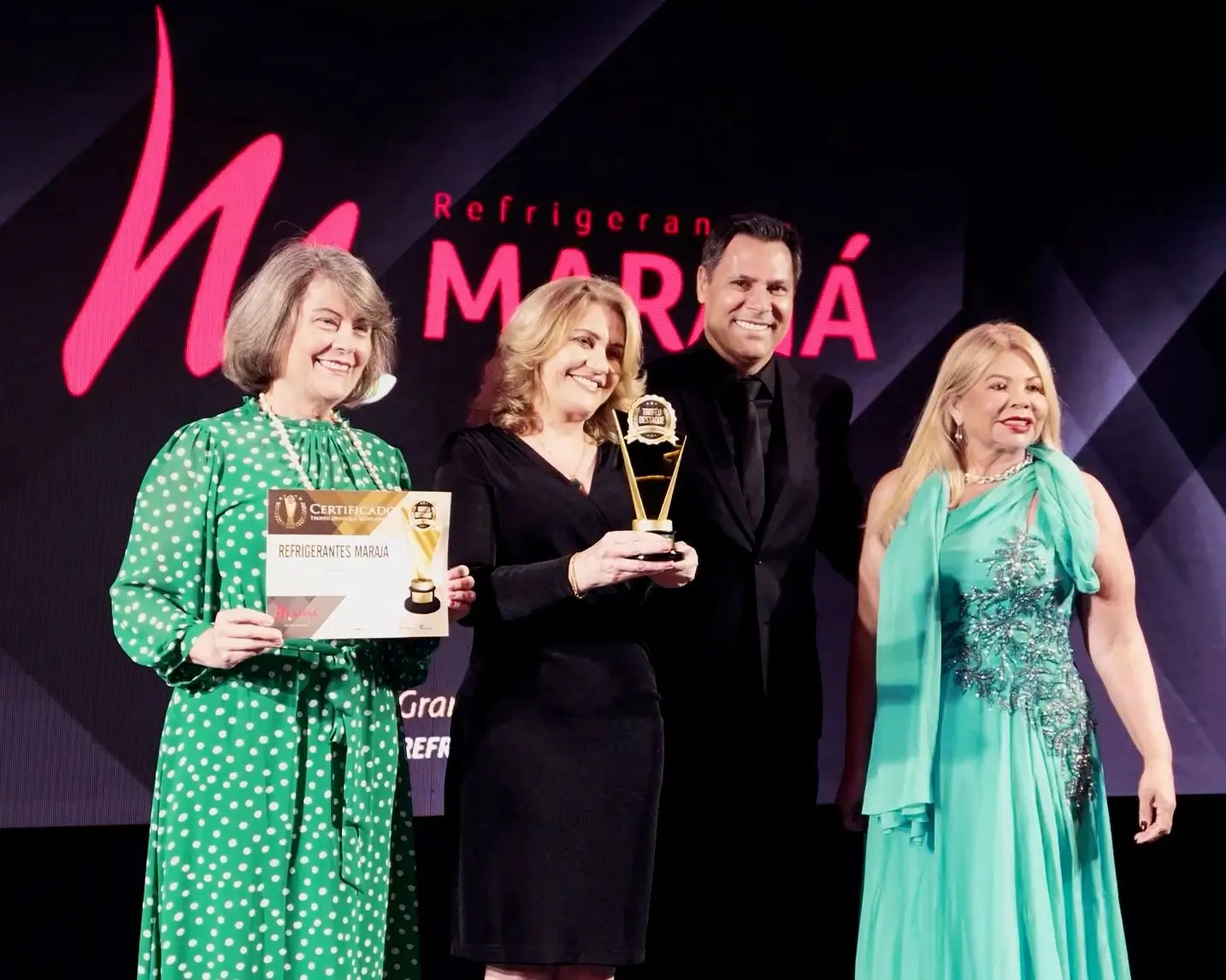 Indústria mato-grossense de bebidas recebe premiação empresarial Troféu Destaque MT