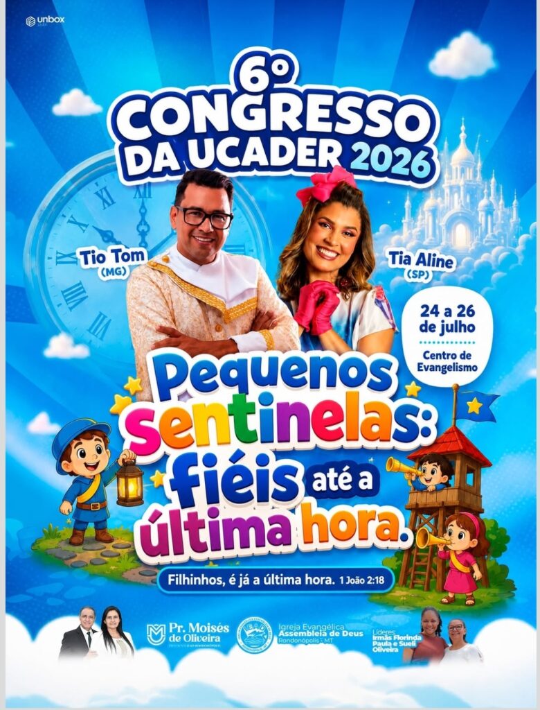 Rondonópolis recebe programação infantil do Congresso da UCADER 2026 com três dias de atividades 7 WhatsApp Image 2026 07 02 at 14.57.38 Atitude MT