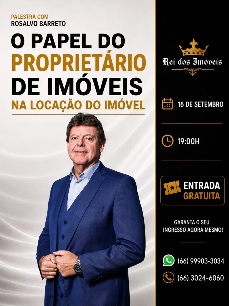 Palestra em Rondonópolis aborda o papel do proprietário na rentabilidade e gestão de imóveis de locação 7 WhatsApp Image 2026 09 09 at 20.11.00 768x1024 1 Atitude MT
